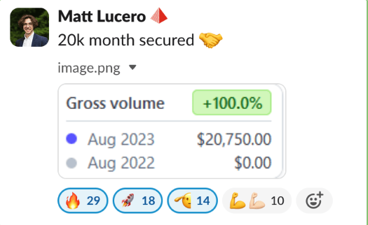 Matt Lucero client win screenshot