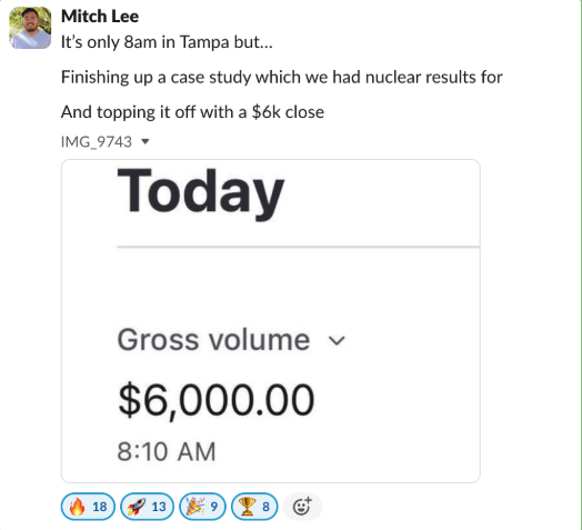 Mitch Lee client win screenshot